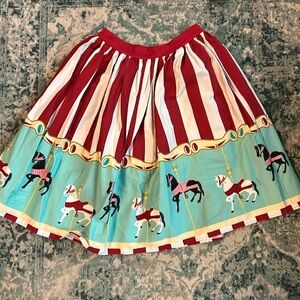 Collectif carousel horse skirt